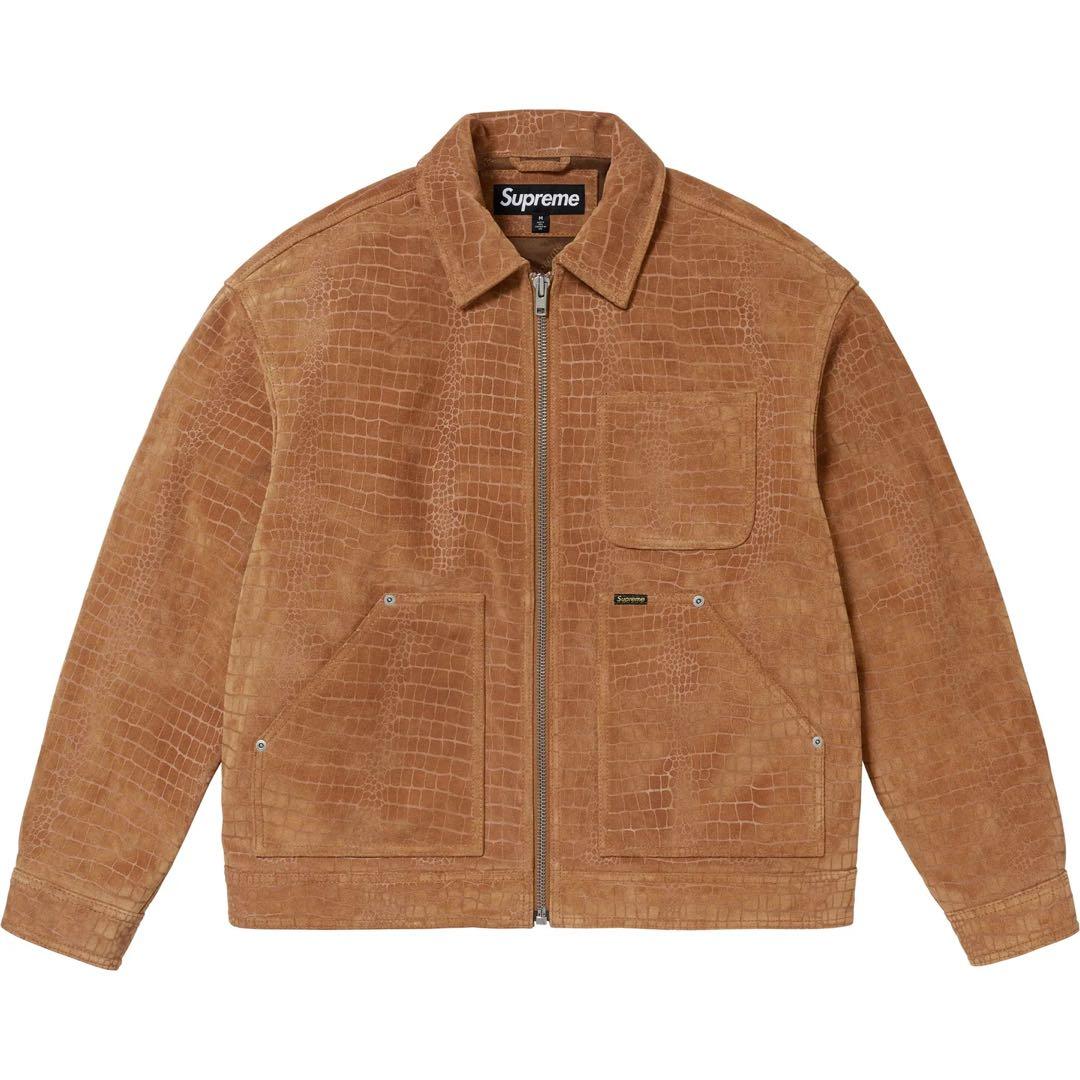 ジャケット・アウター supreme 24AW Suede Work Jacket Croc