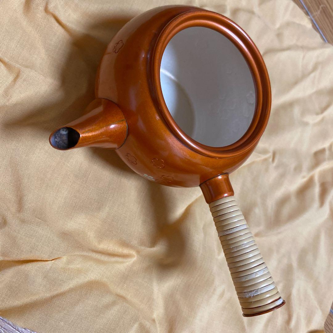 江戸小紋　吹き寄せ　急須