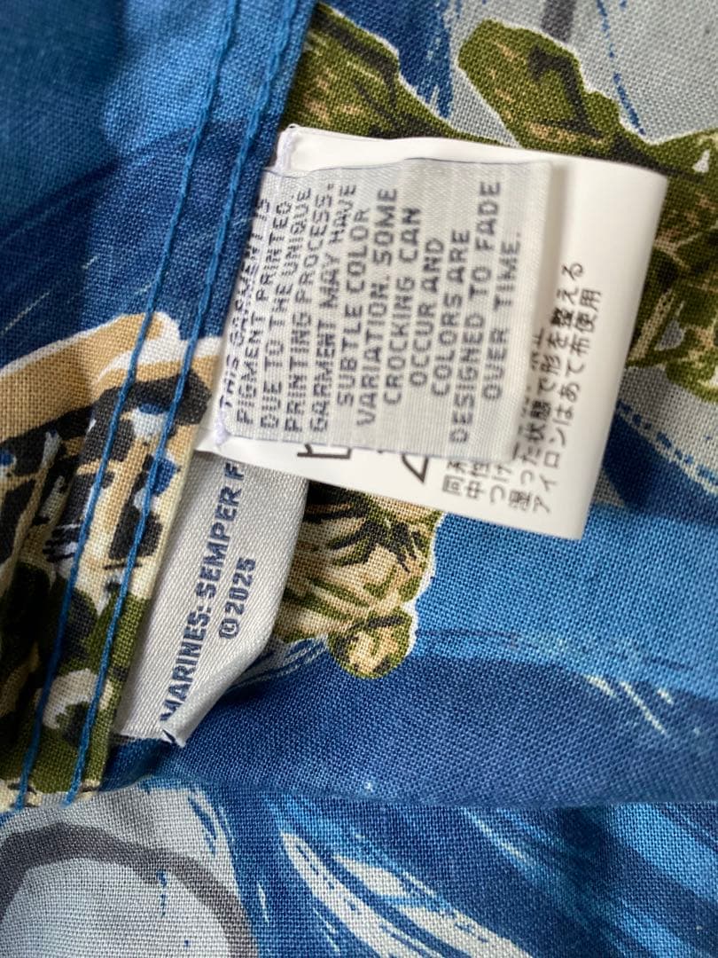 M新品未使用　ReynSpooner ✖️MARINES 米軍 限定コラボシャツ