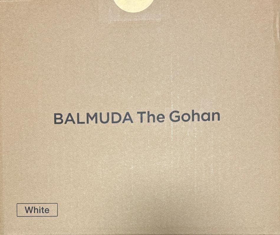 炊飯器・餅つき機 BALMUDA The Gohan | White