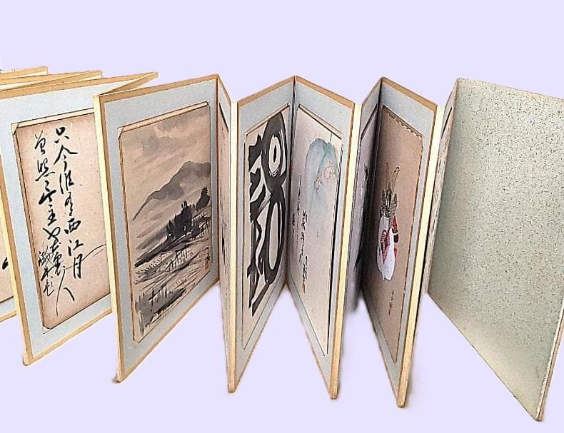 色紙　色紙集　書　画　書画　仏画　禅　景堂　公道