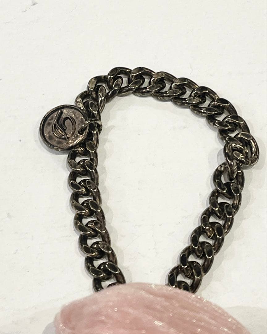 【Demodee】デモデ　ドールチャーム　チャーム　ファー　ビジュ　ピンク