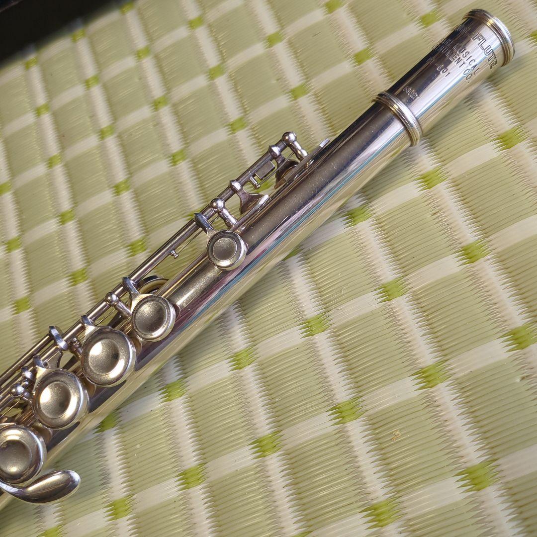 Pearlフルート PF-501E本体 ケース付Eメカ仕様