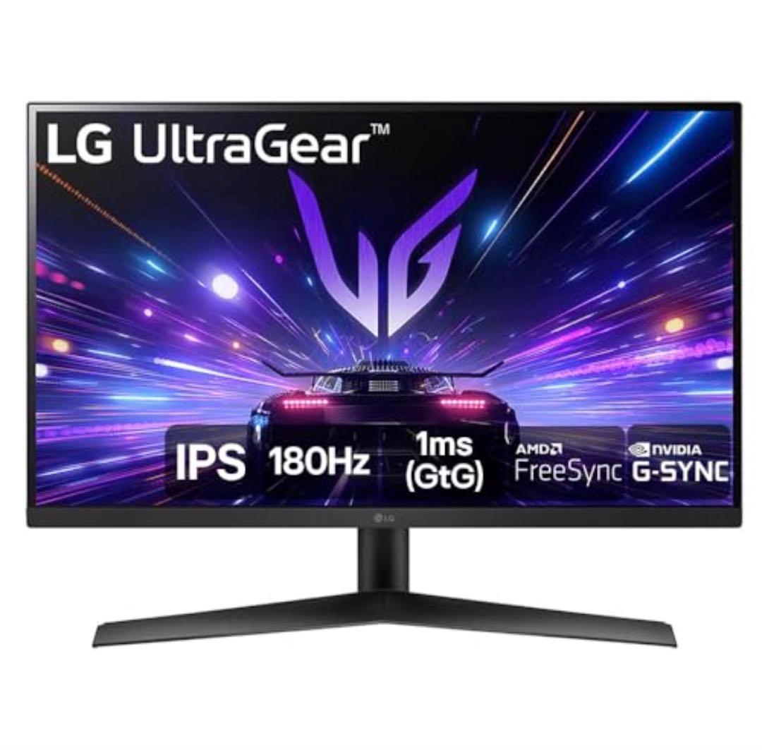 LG ゲーミングモニター UltraGear 27GS60F-B 27インチ