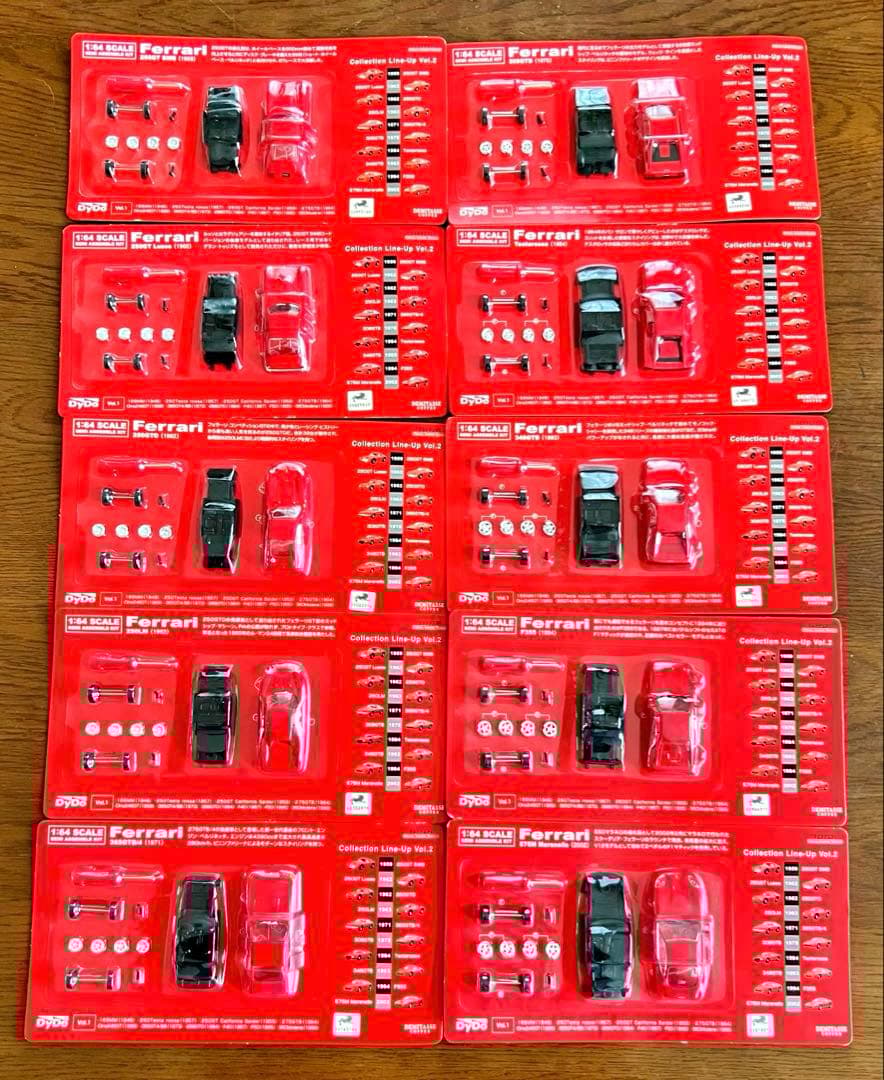 Ferrari 1:64 SCALE 10点セット ※バラ売り可