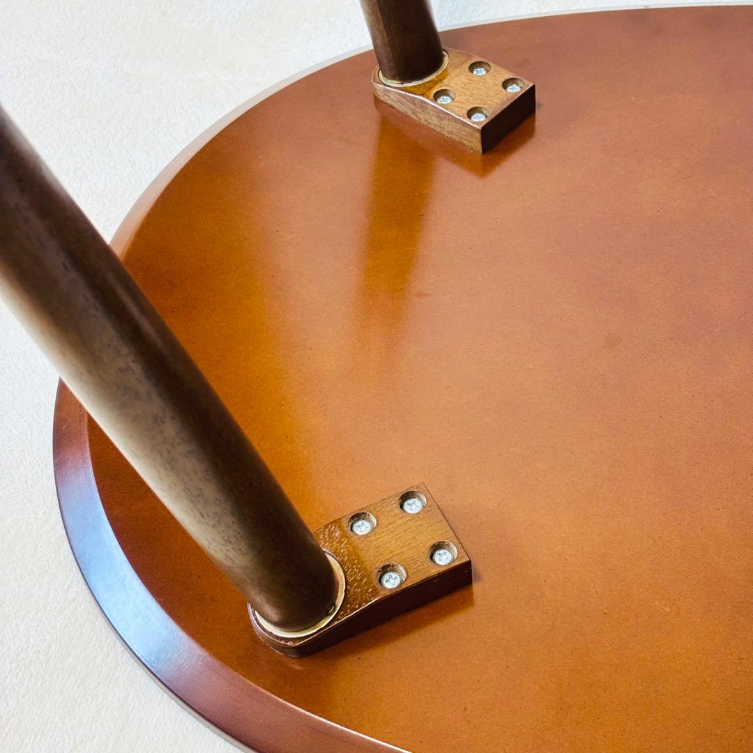 カリモク60+ ローテーブル 楕円 台 品番T36330 RW ウォールナット