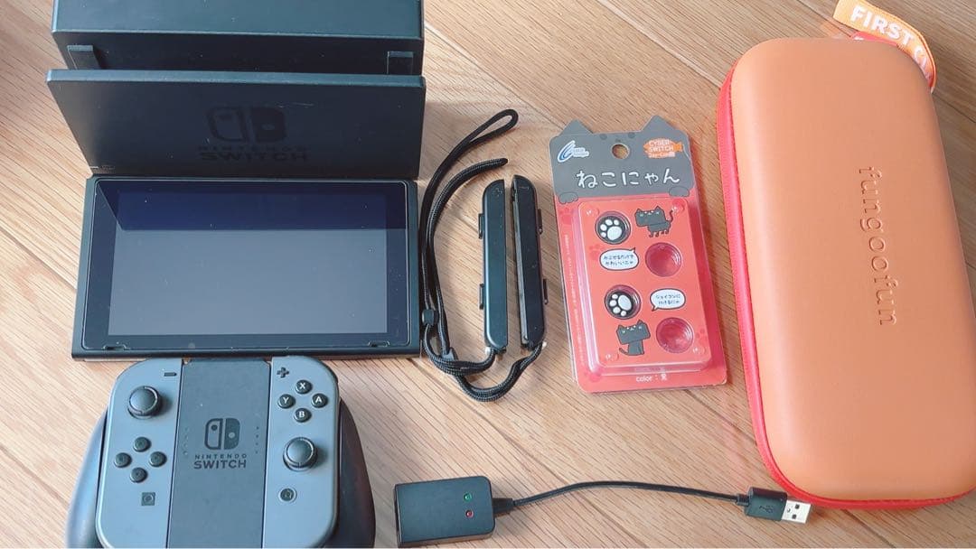 SDカード(256GB)付き Nintendo Switch 本体 グレー