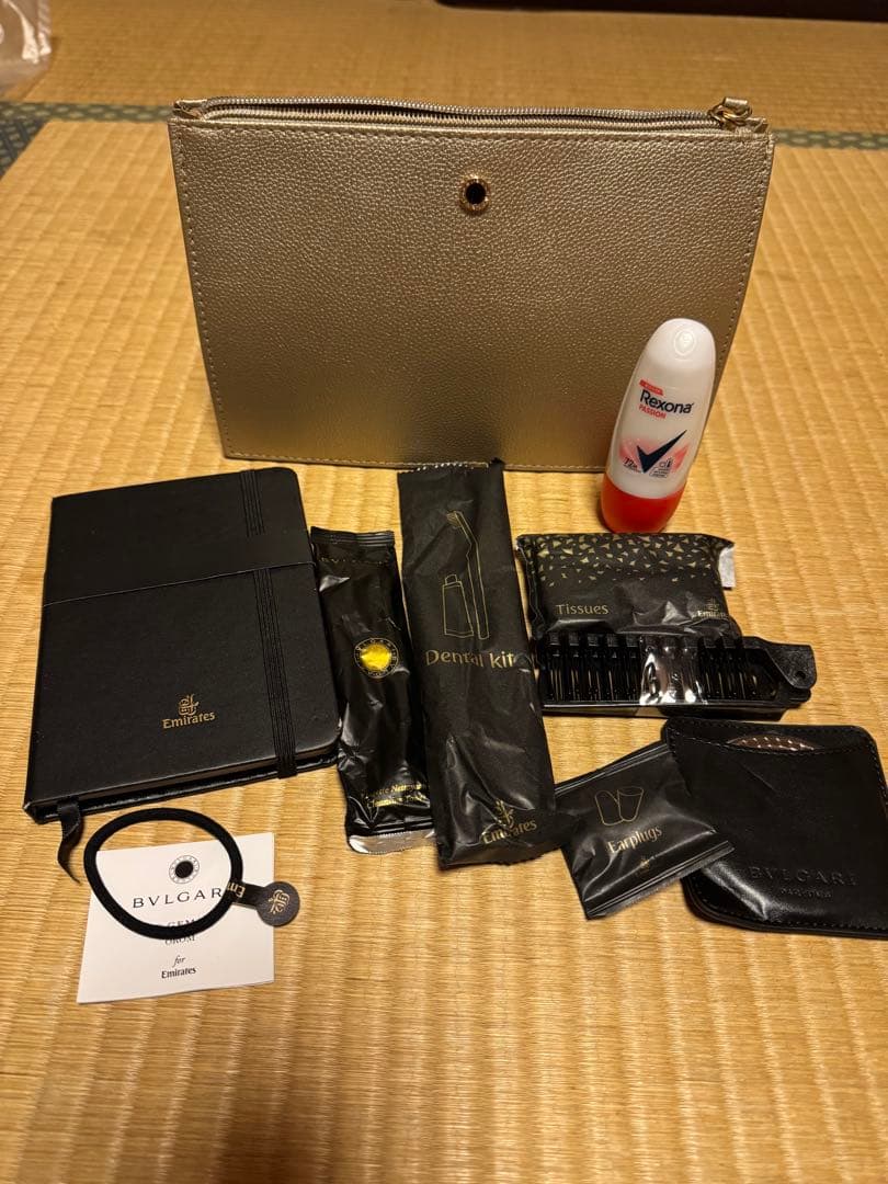 エミレーツ航空 ファーストクラス アメニティ 新品