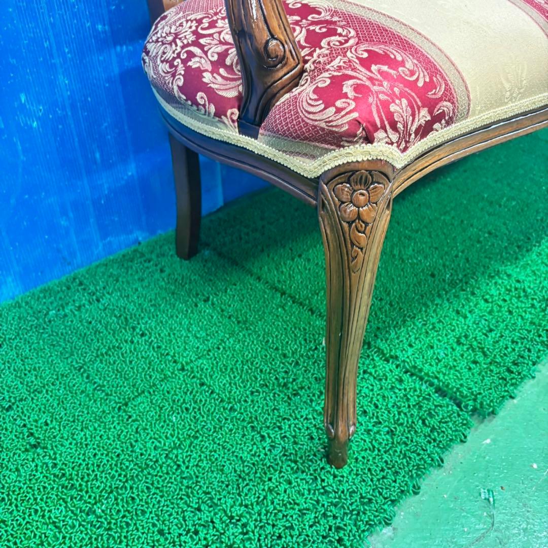 562 アンティーク調　ソファ　2人掛け　猫足　猫脚　極美品　激レア品