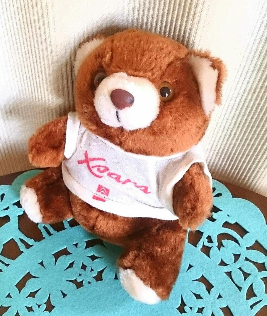 【非売品】シトロエン・クサラ　Citron　Xsara 納車記念特典　テディベア