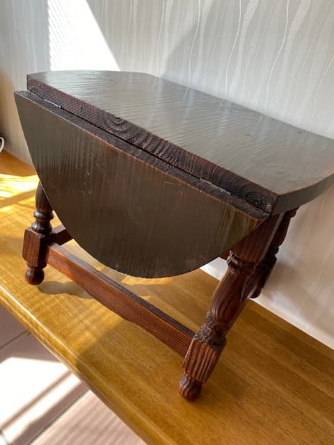 ビンテージ　ドロップリーフ　テーブル　コーヒーテーブル　ゲートレッグテーブル