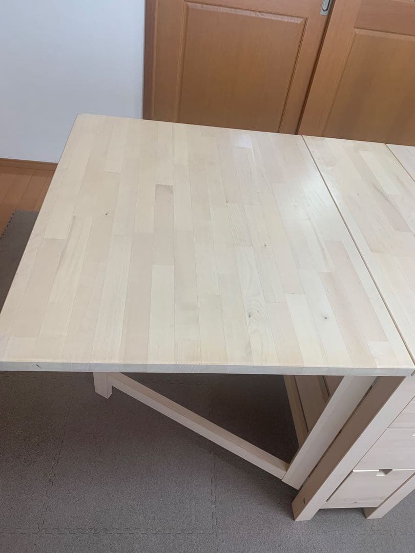 美品/送料込み　IKEA NORDEN ダイニングテーブル