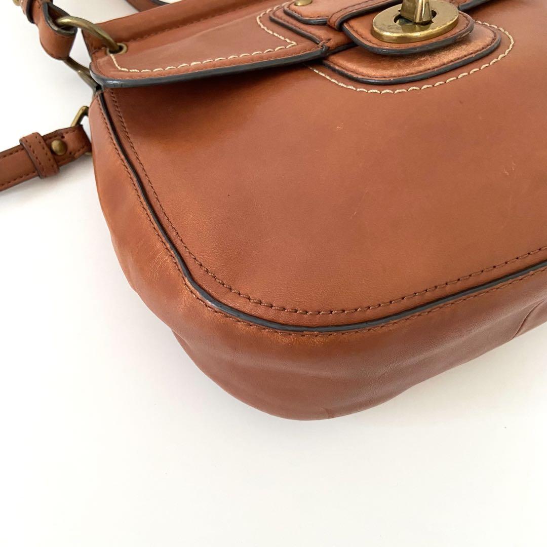 オールドコーチ ニューウィリス 2way ショルダーバッグ オールレザー 本革