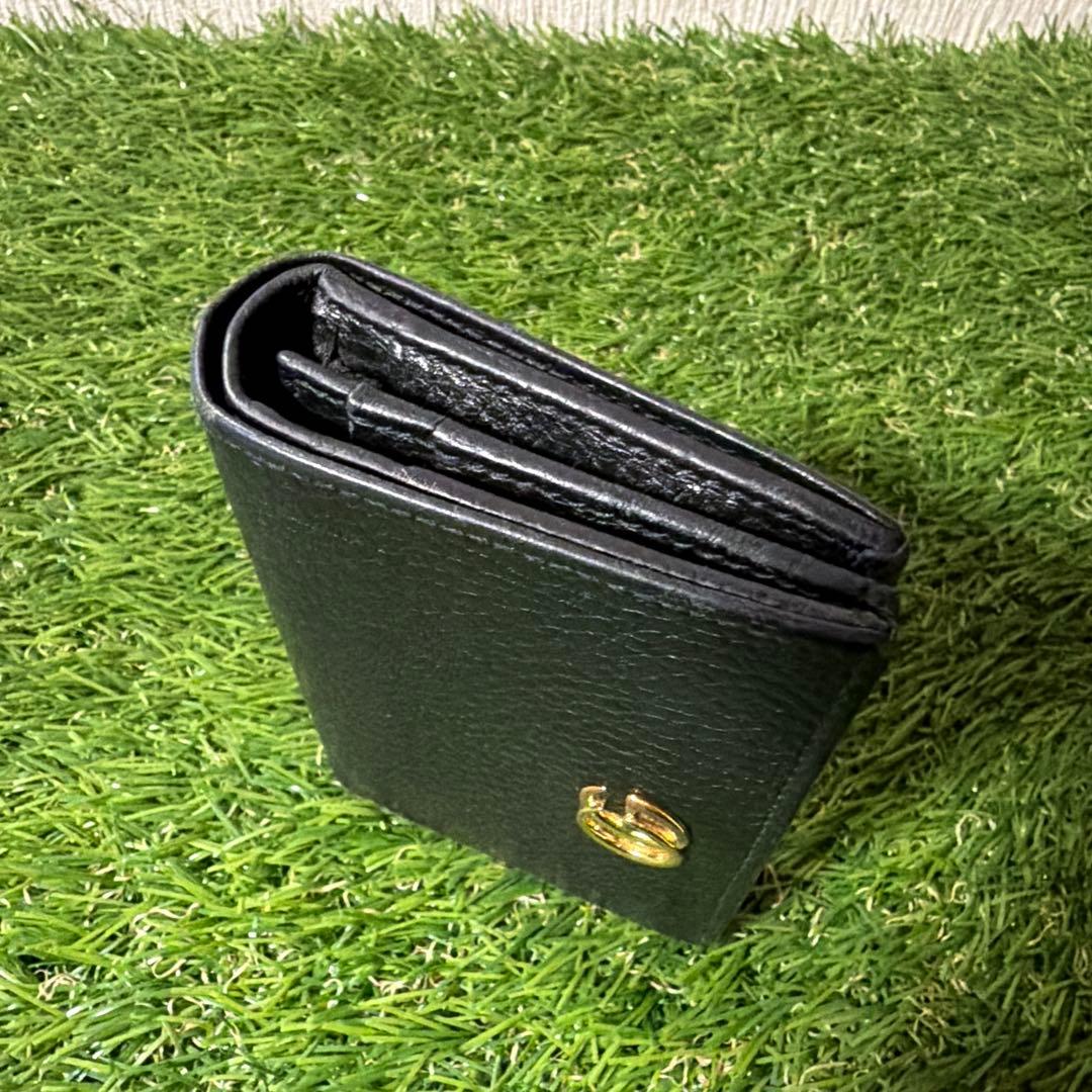 GUCCI＊GG マーモント レザー 二つ折り 財布