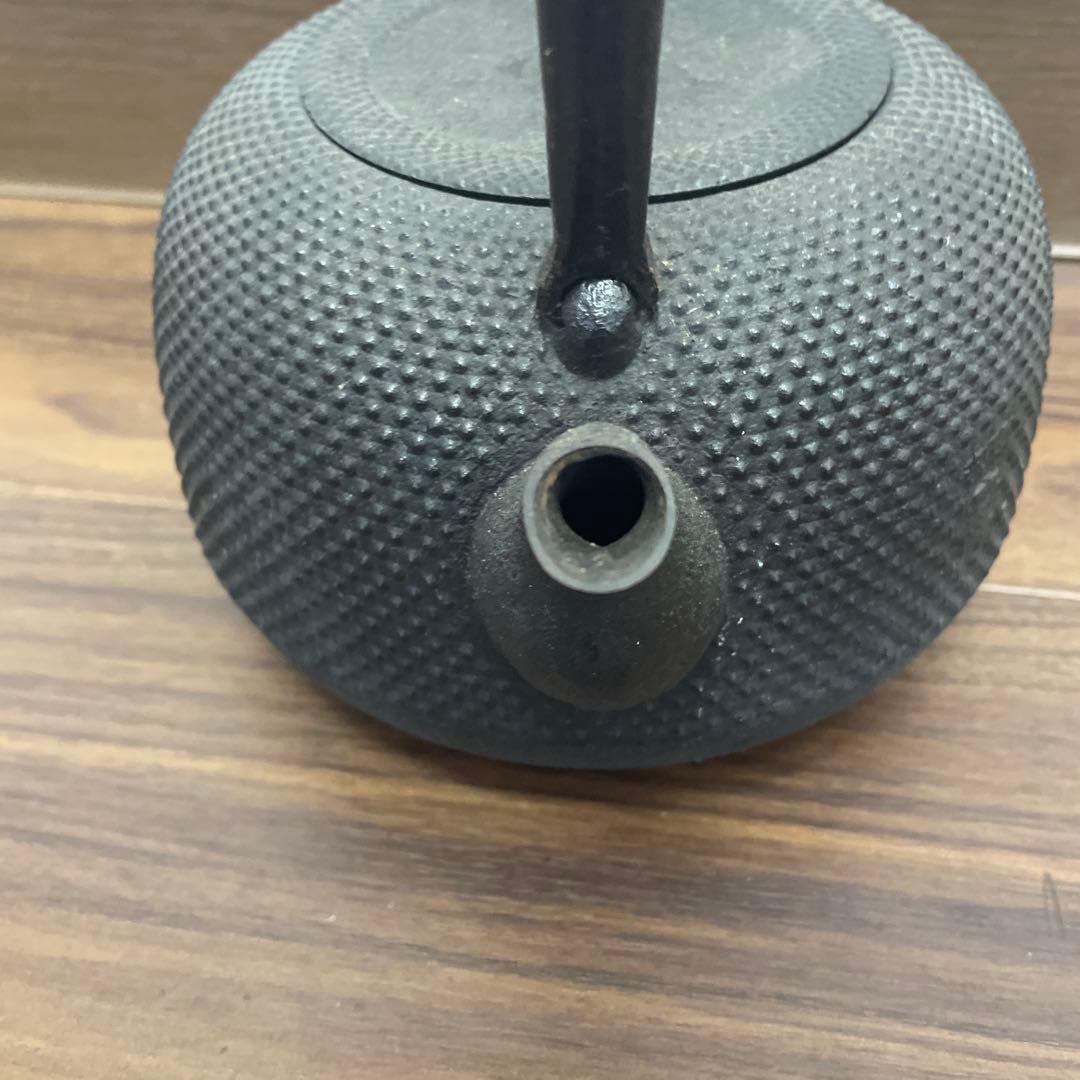 新品　伝統工芸士 及川 光正(齋峰) 南部鉄器　森栄堂　鉄瓶