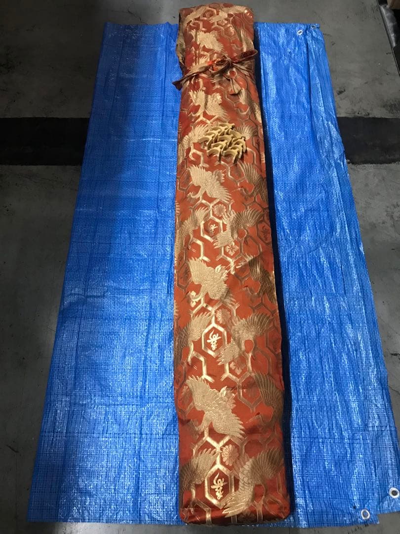 和楽器 お箏 弦楽器 箏 琴 在銘刻印あり