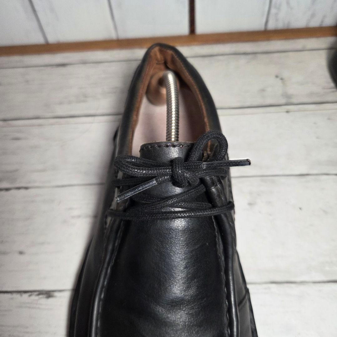 【良品】ビルケンシュトック パサデナ 43 チロリアン レザーシューズ ブラック