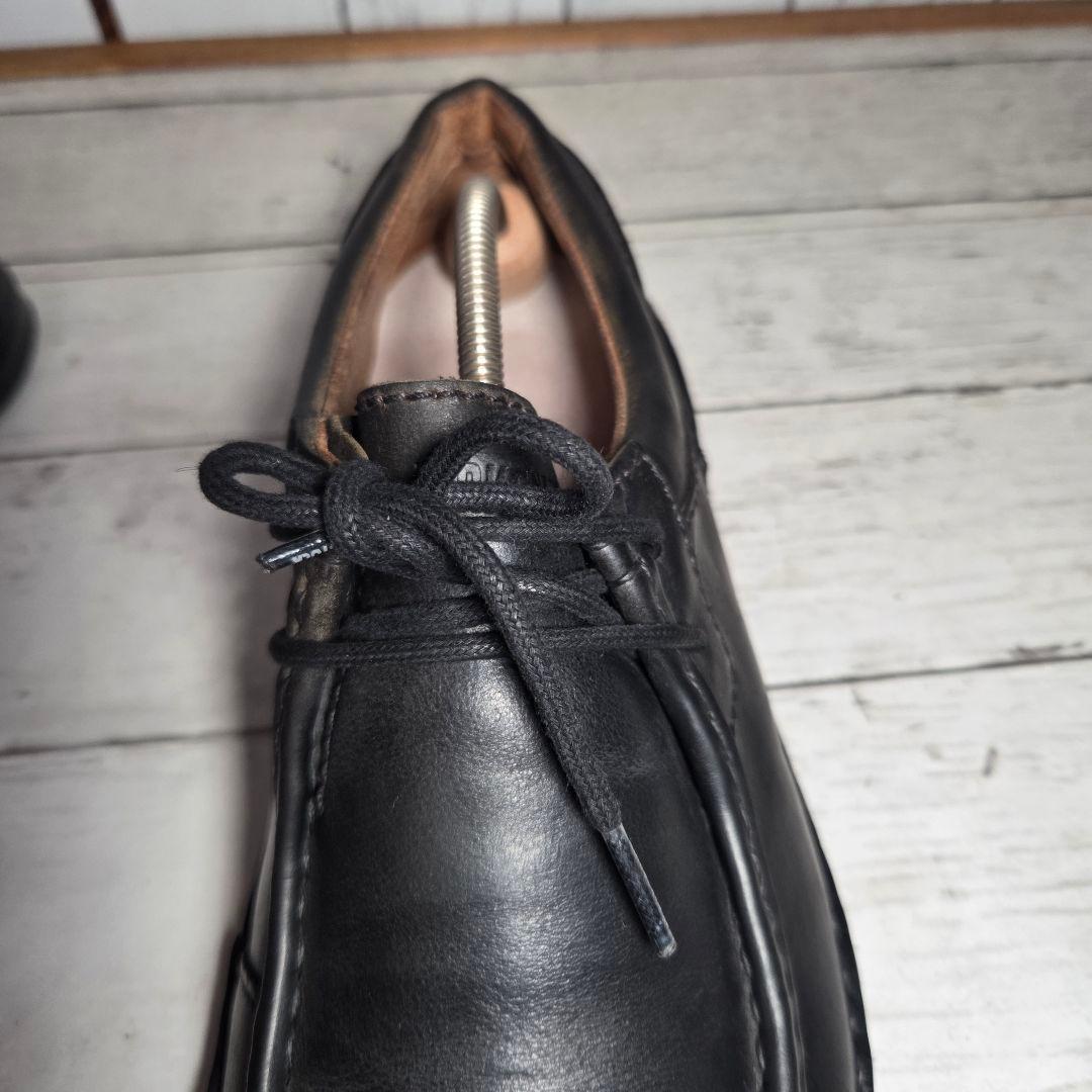 【良品】ビルケンシュトック パサデナ 43 チロリアン レザーシューズ ブラック