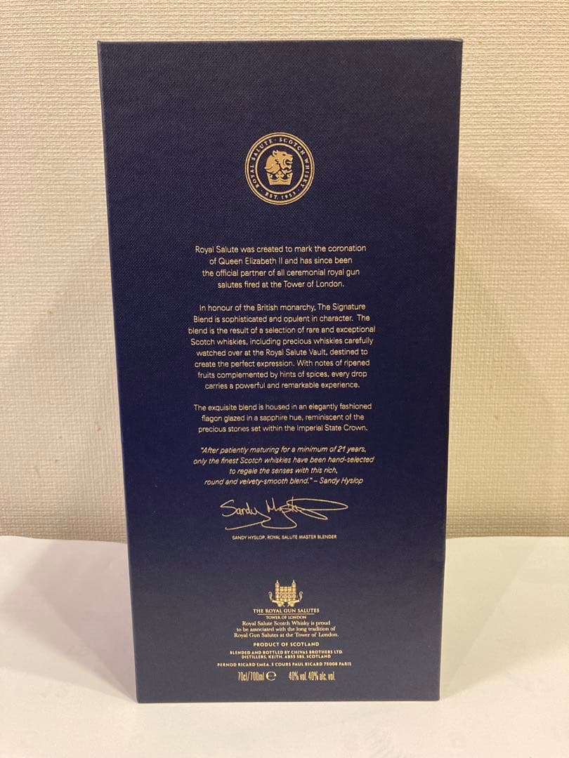 ayapekorin  SALUTE 21年 スコッチウイスキー