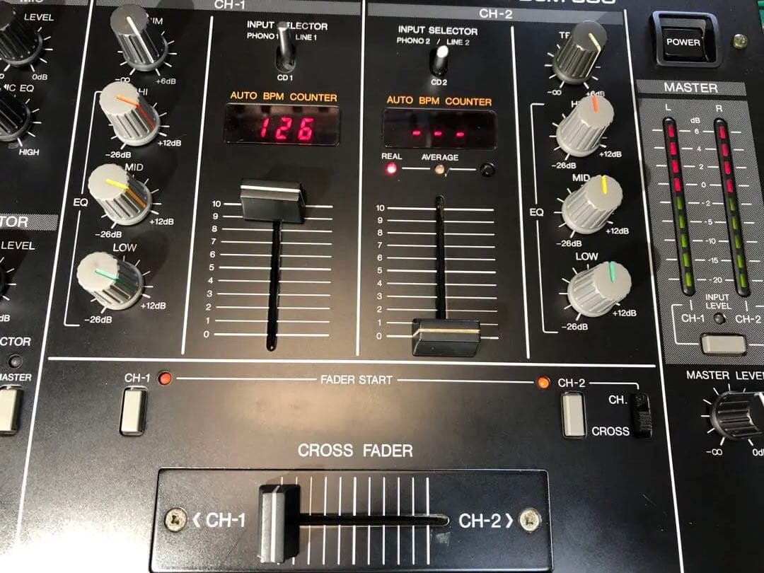 pioneer dj パイオニア　DJM-300 黒 フェーダーメンテナンス