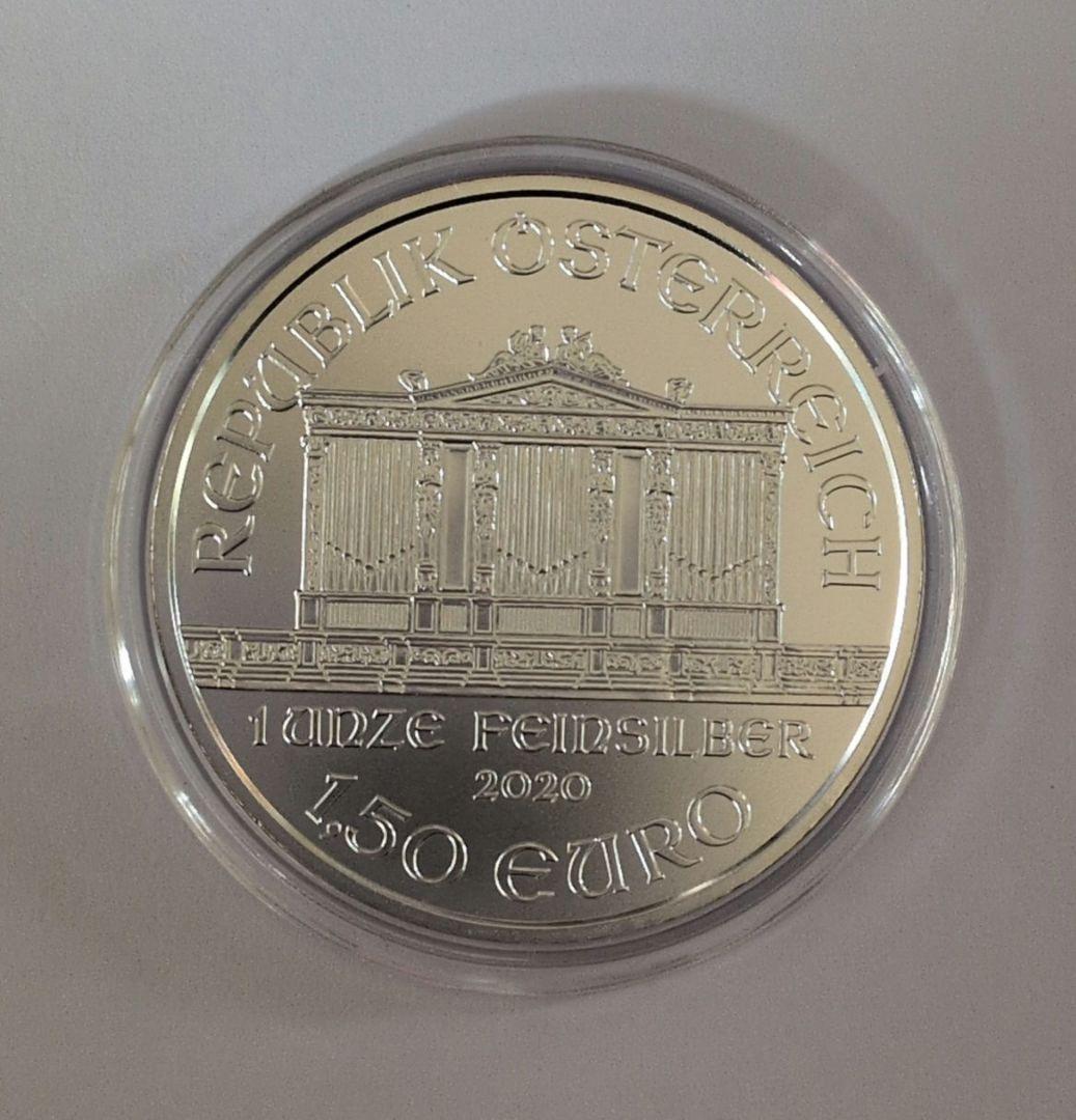 ウィーンフィルハーモニー 1オンス銀貨 2020年