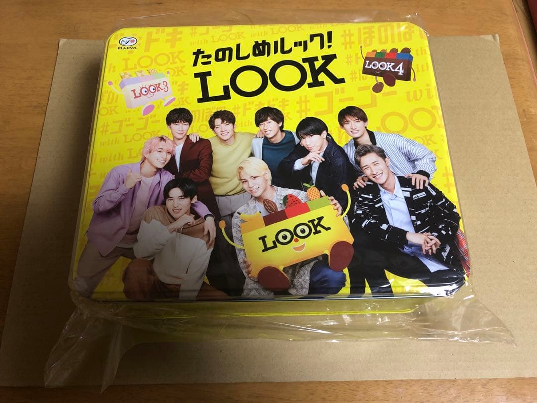  Man　LOOK　コラボ　たのしめルック缶