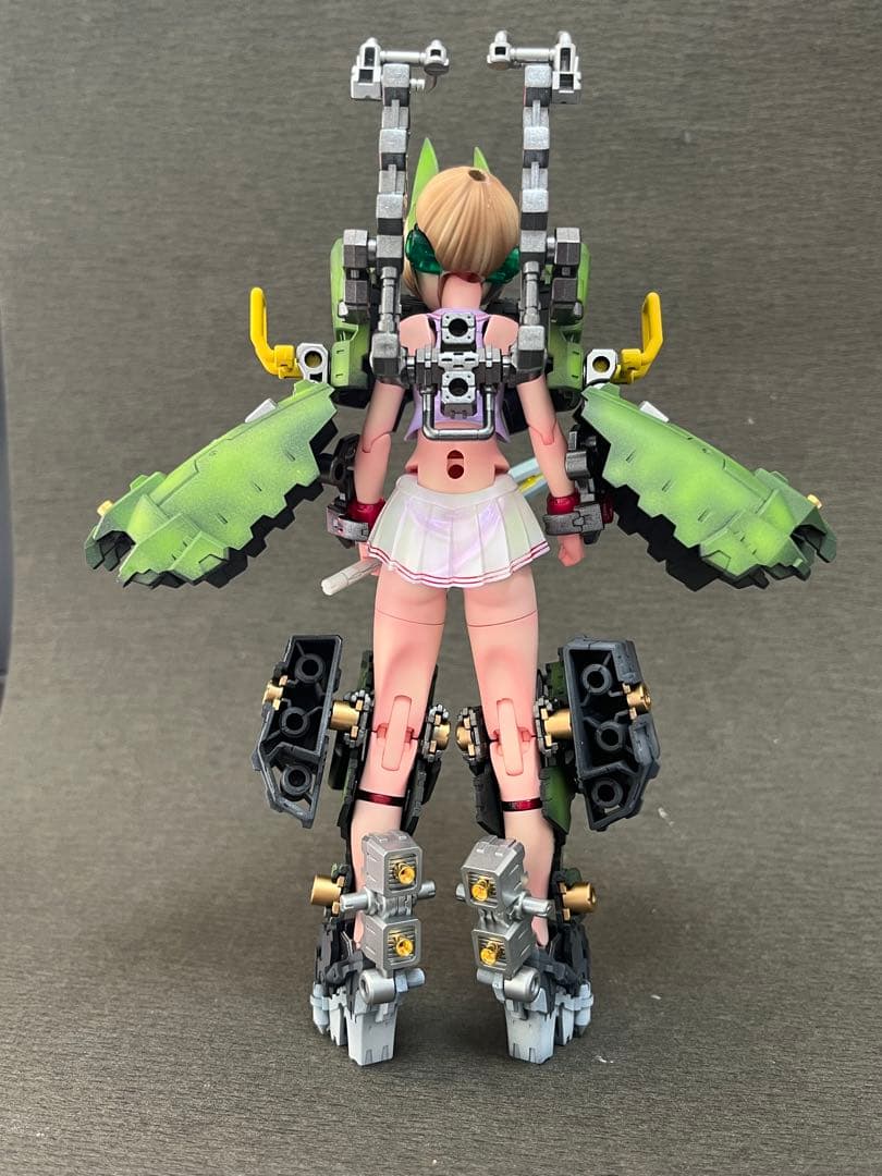 ト*ム様 メガミデバイス バスタードールナイトとタンク武装、ガレージキット胴体塗