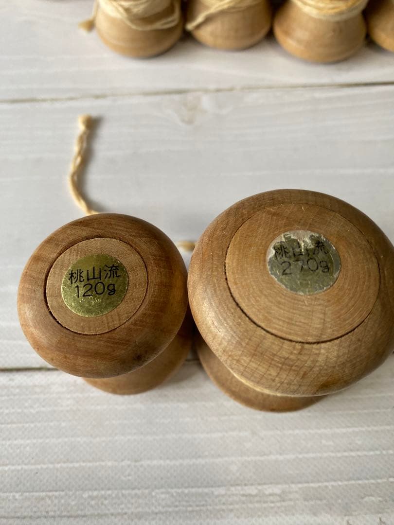 組みひも台　組紐　丸台　フルセット　組玉40個　糸14本付