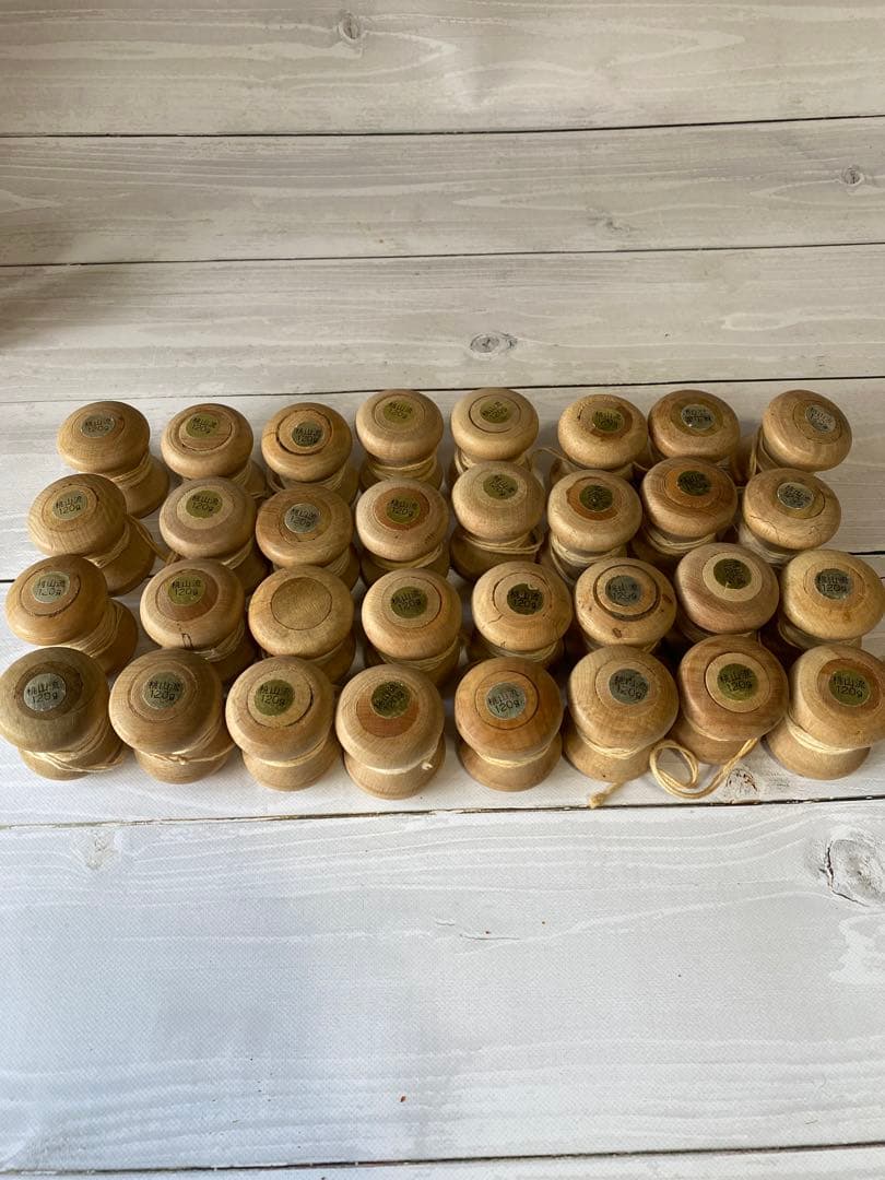 組みひも台　組紐　丸台　フルセット　組玉40個　糸14本付