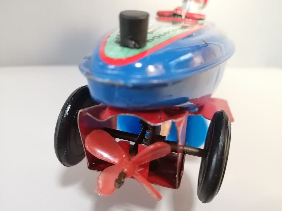 シーウルフ潜水艦　クランクフリクション　ブリキ　ヨネザワ玩具　日本製