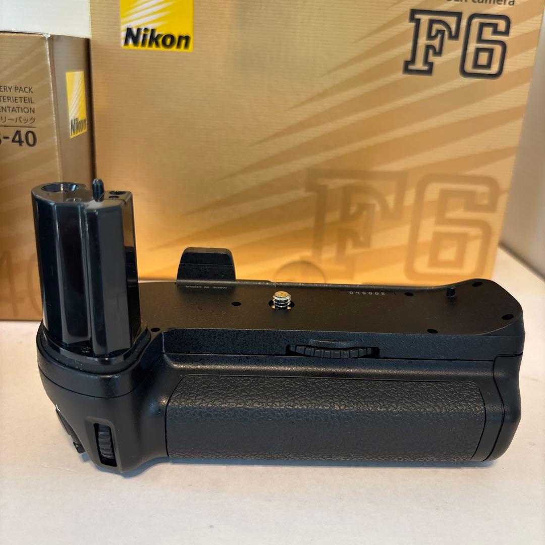 【新品同様】ニコン Nikon F6 MB-40 プロストラップ付