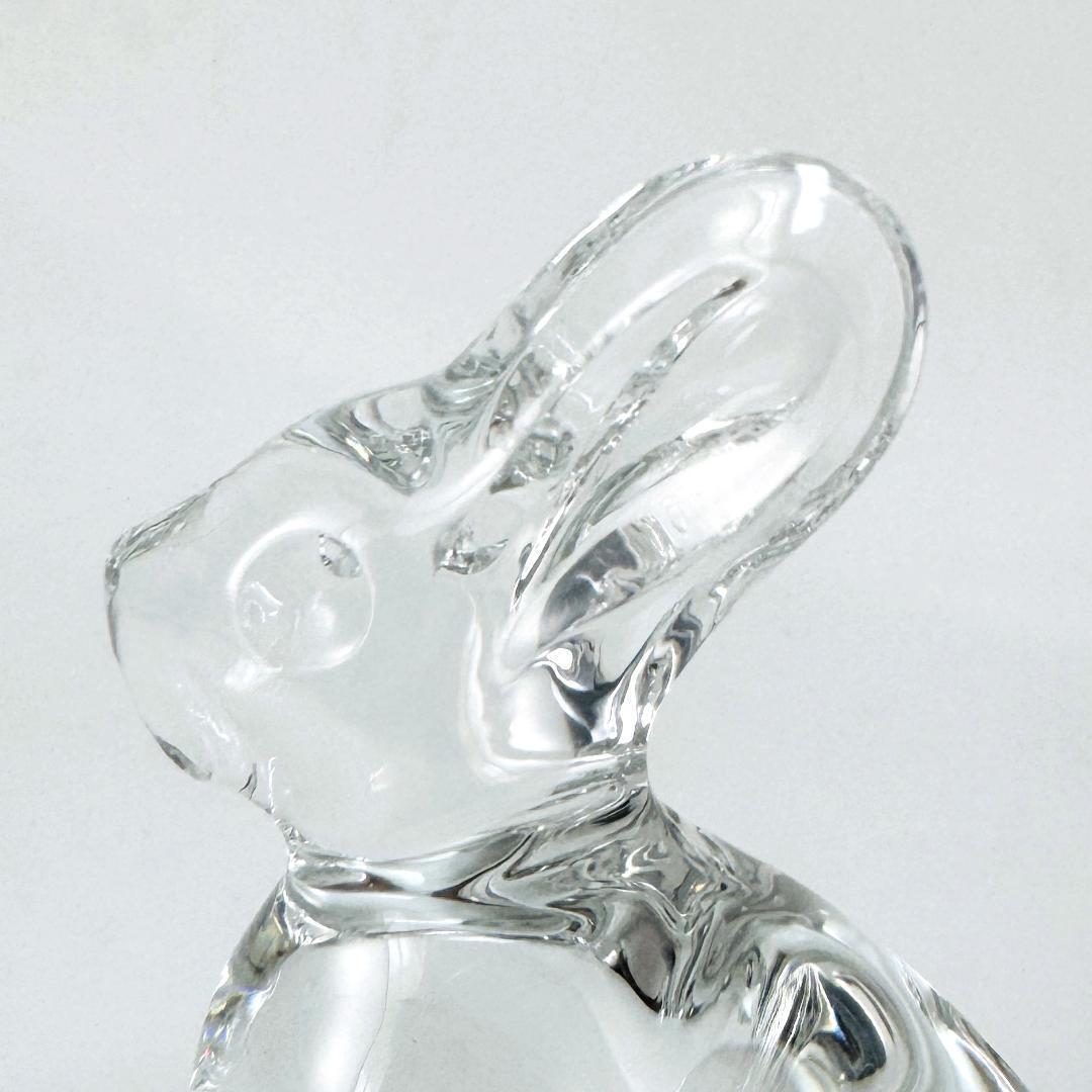 【バカラ】うさぎ 置物 インテリア★美品★金運/幸運/開運