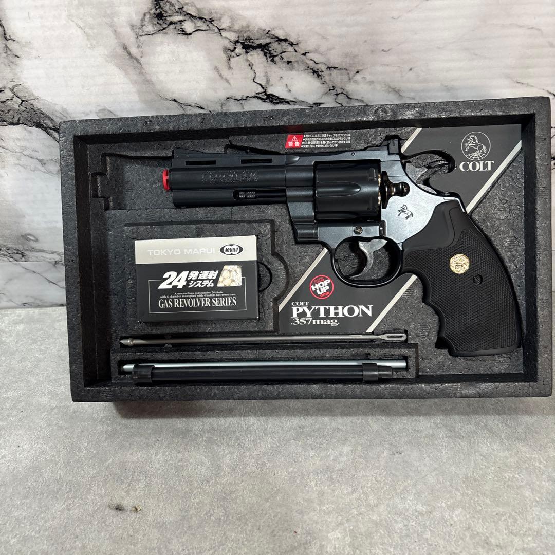 COLT PYTHON .357マグナム 24発連続発射！未使用に近い