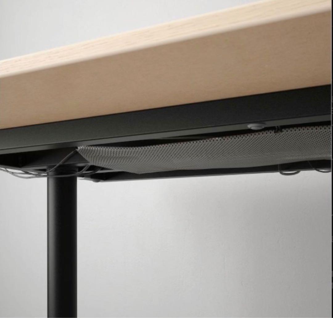 IKEA 昇降式 デスク テーブルBEKANT 160x80cm 近辺無料配送