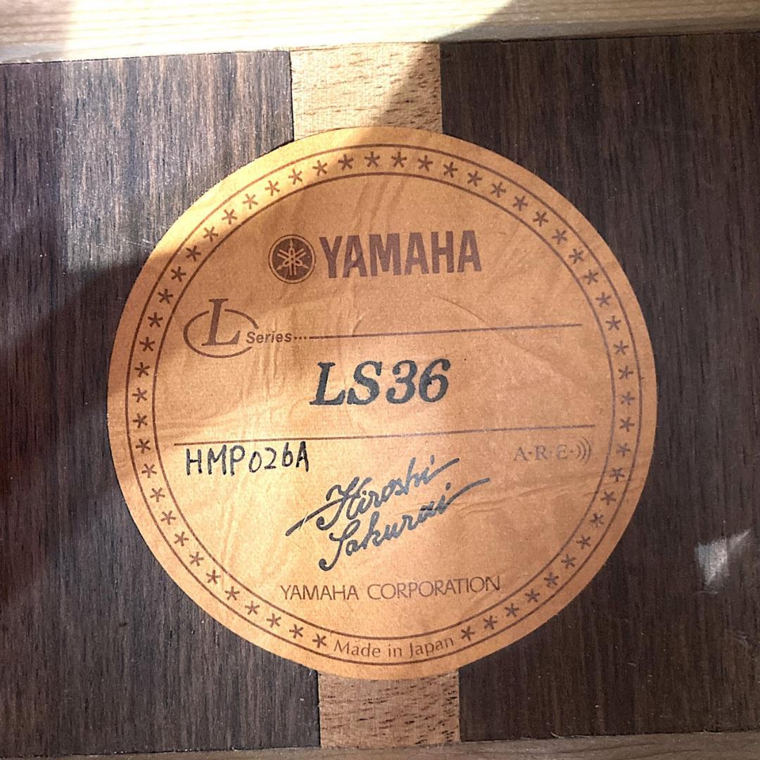 YAMAHA LS36 NT アコースティックギター