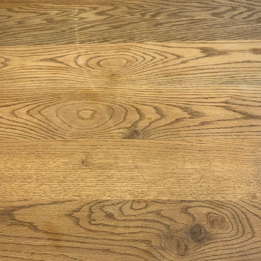 【引取り限定】天然の無垢材（集成材）　ダイニングテーブル