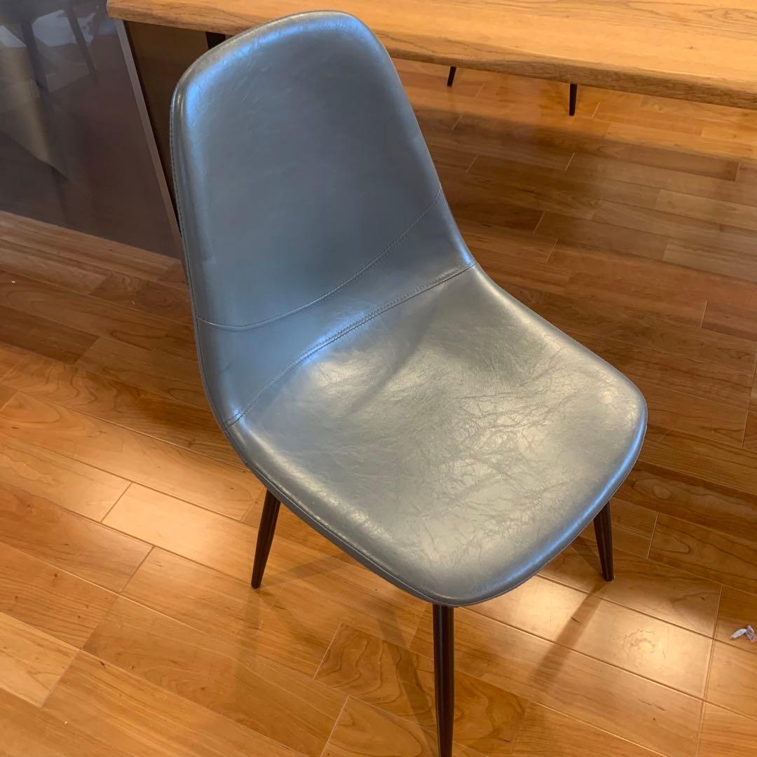 【引取り限定】天然の無垢材（集成材）　ダイニングテーブル