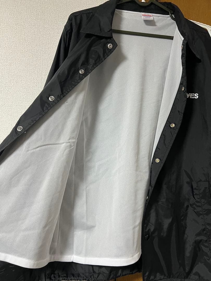 MONOEYES ＋ELLEGARDENブラック ナイロンコーチジャケット