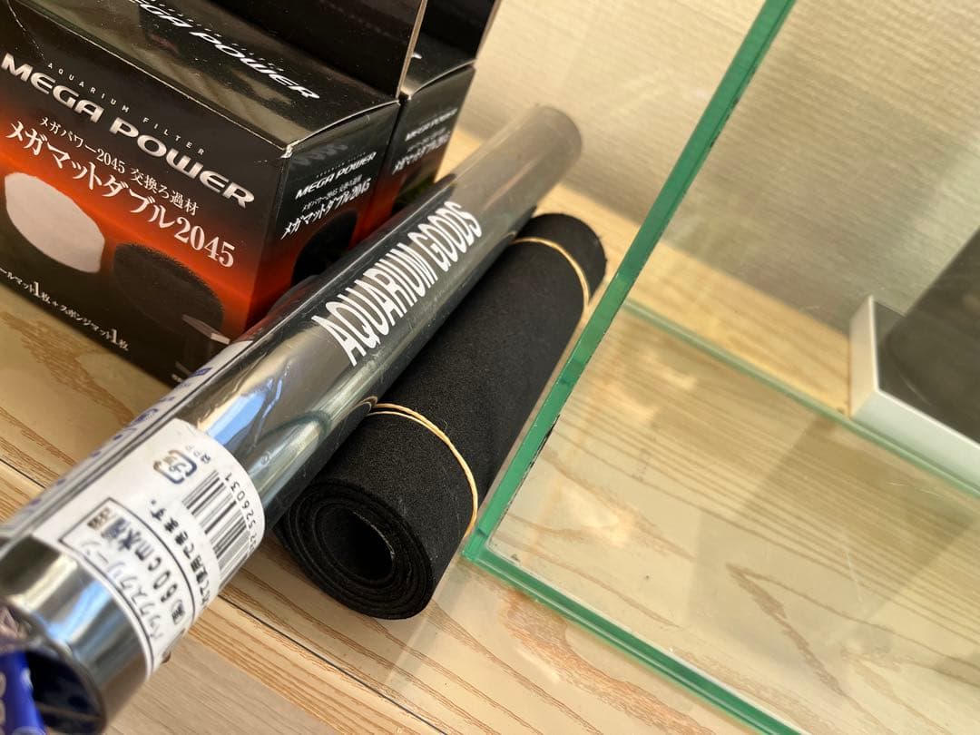 【美品】15点セット・GEX グラステリアスリム600 フレームレス水槽 他