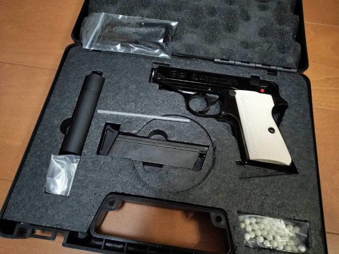 【美品・箱付】MARUZEN ワルサーPPK/S 40周年限定モデル