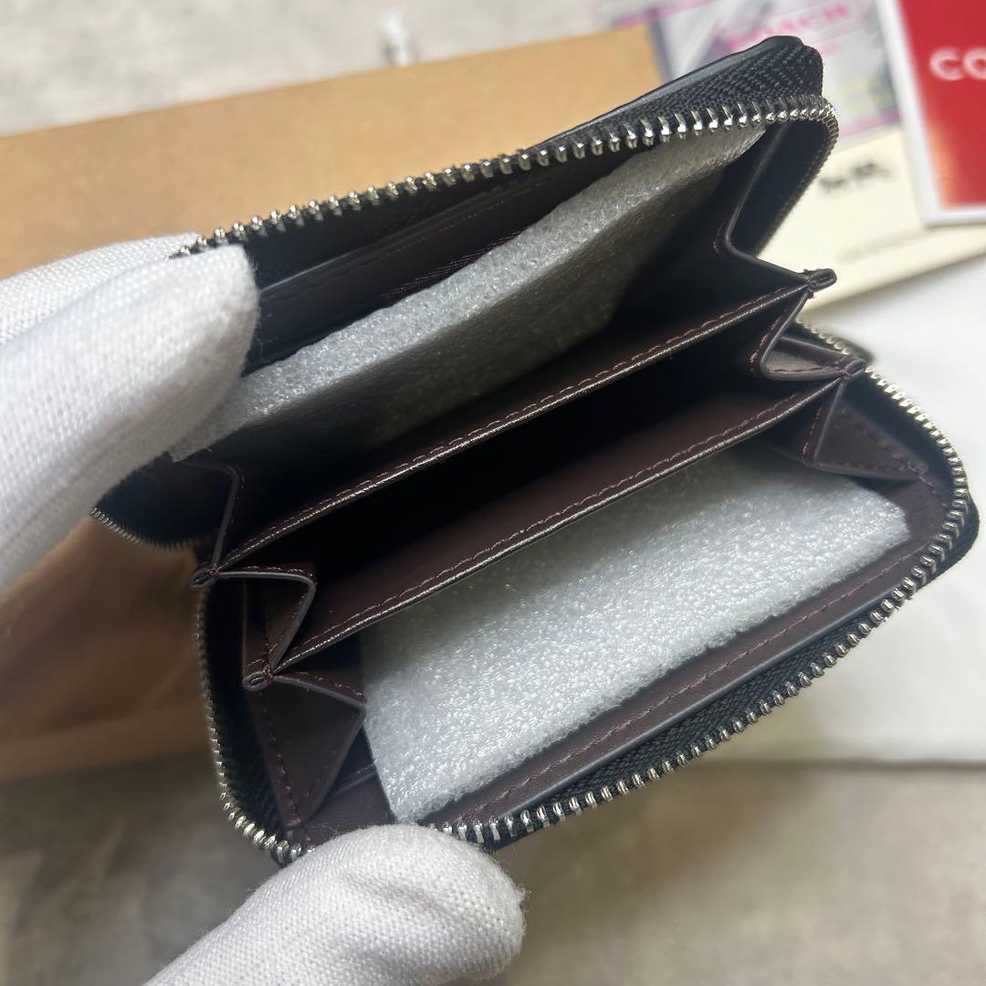 新品 未使用 コーチ COACH タビー いちご柄 財布 黒