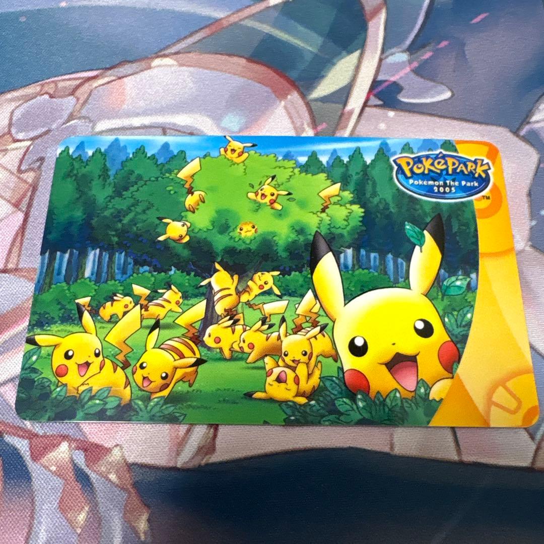 ポケパーク ピカチュウ Edyカード