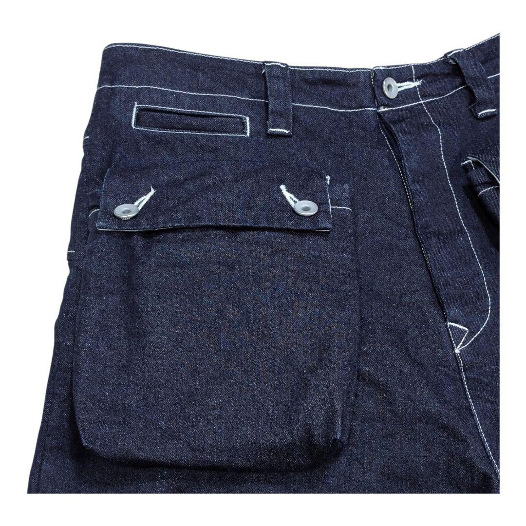 ネイタルデザイン「NATAL DESIGN」ストレッチ サルエル フラップ ３２