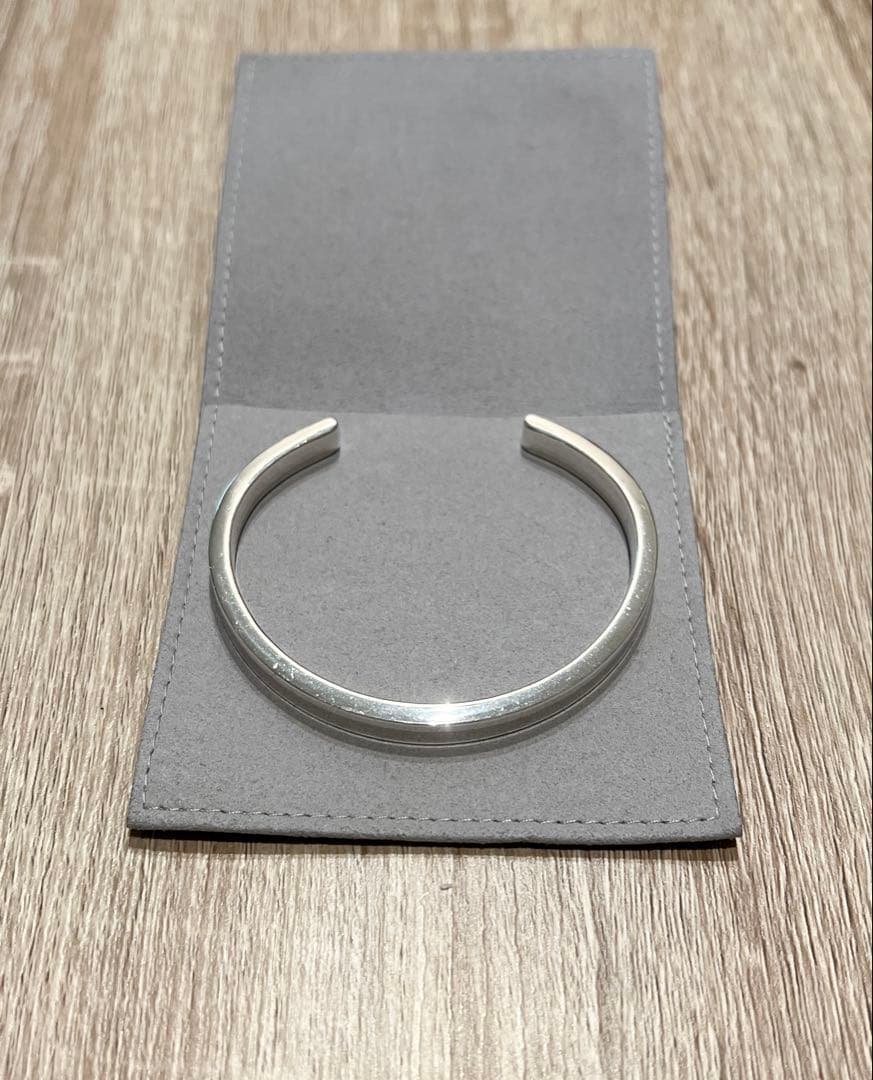 Nine Nine シルバー925 バングル　幅6mm 22-B-007