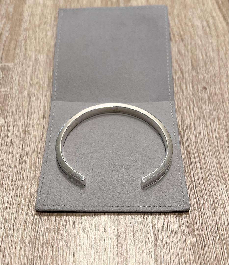 Nine Nine シルバー925 バングル　幅6mm 22-B-007