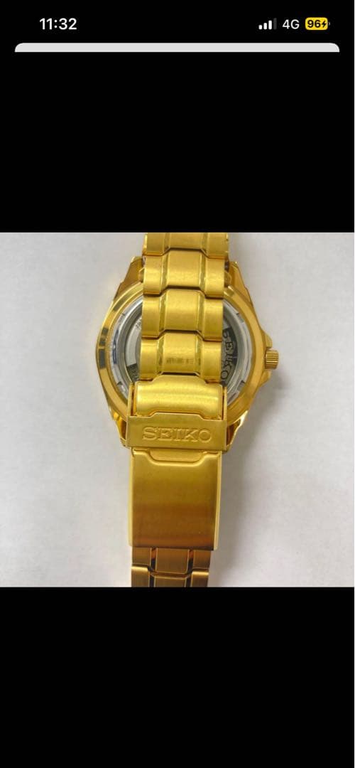 SEIKO ゴールド 自動巻き腕時計　美品‼️