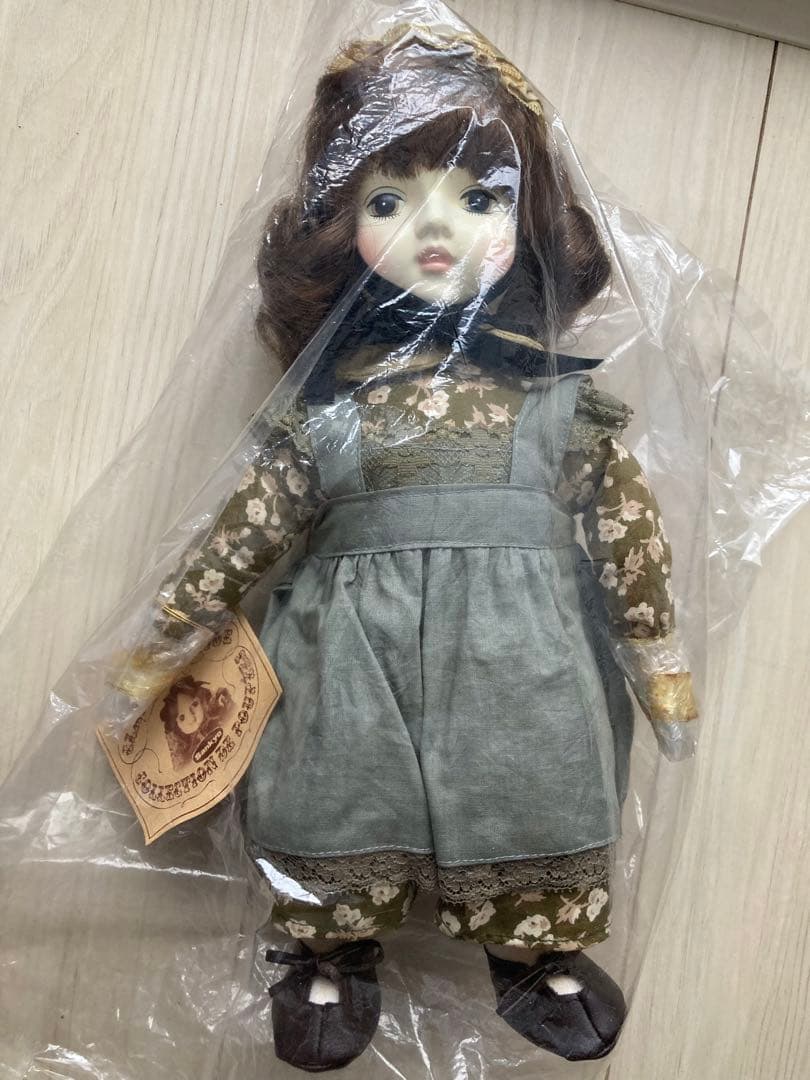 三協商事　1976年　オルゴール付きビスクドール　アンティーク　70s 日本製