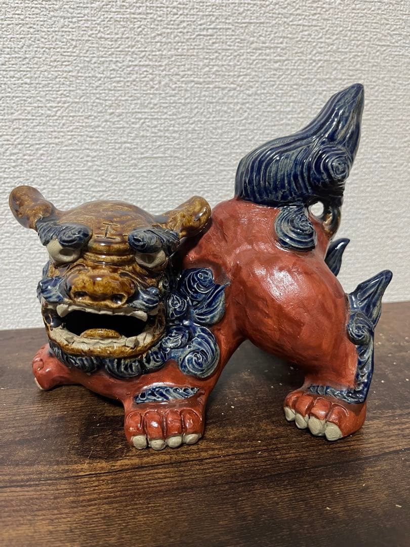 沖縄　育陶園　シーサ対