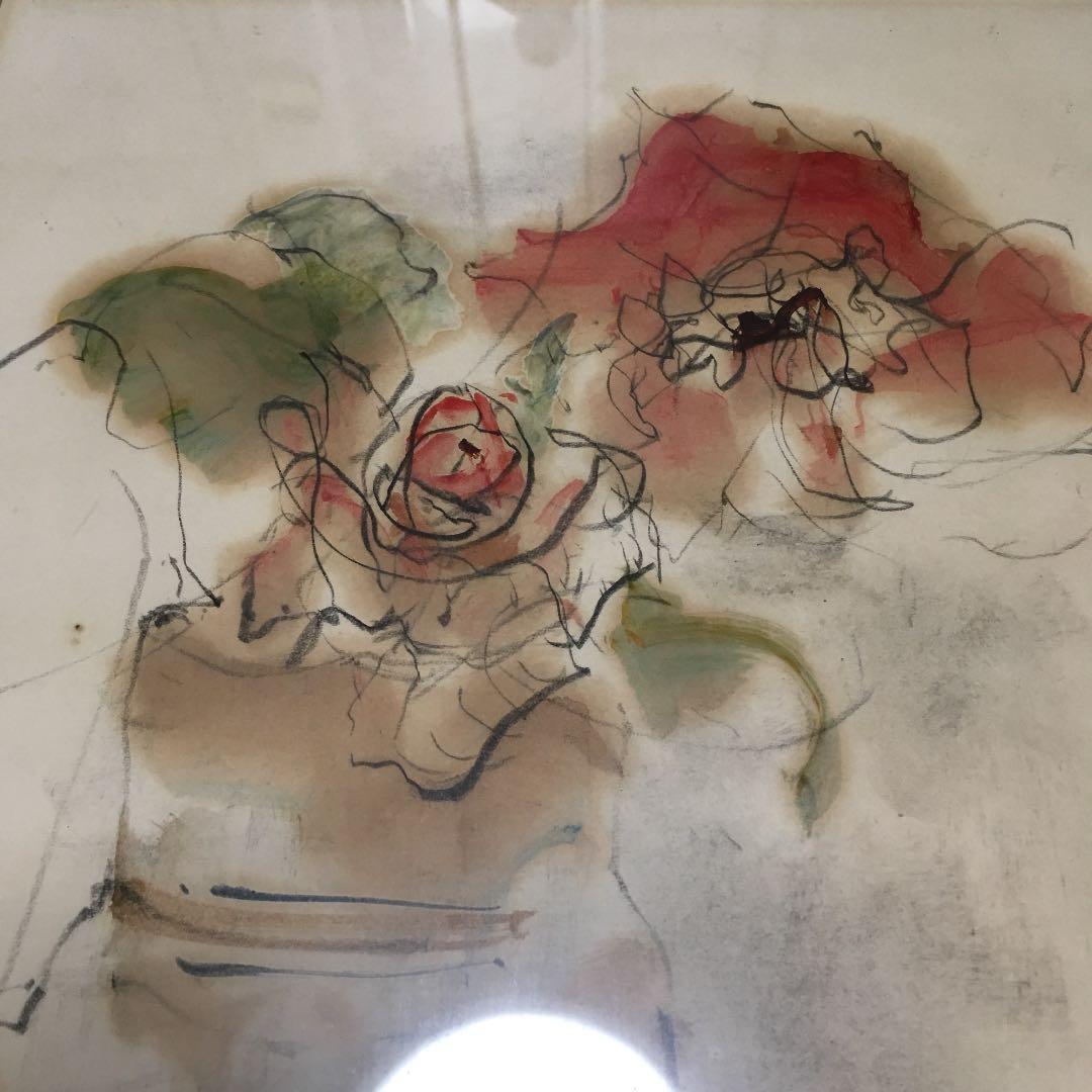 0474　竹本勘一 バラ 1980年 一水会会員