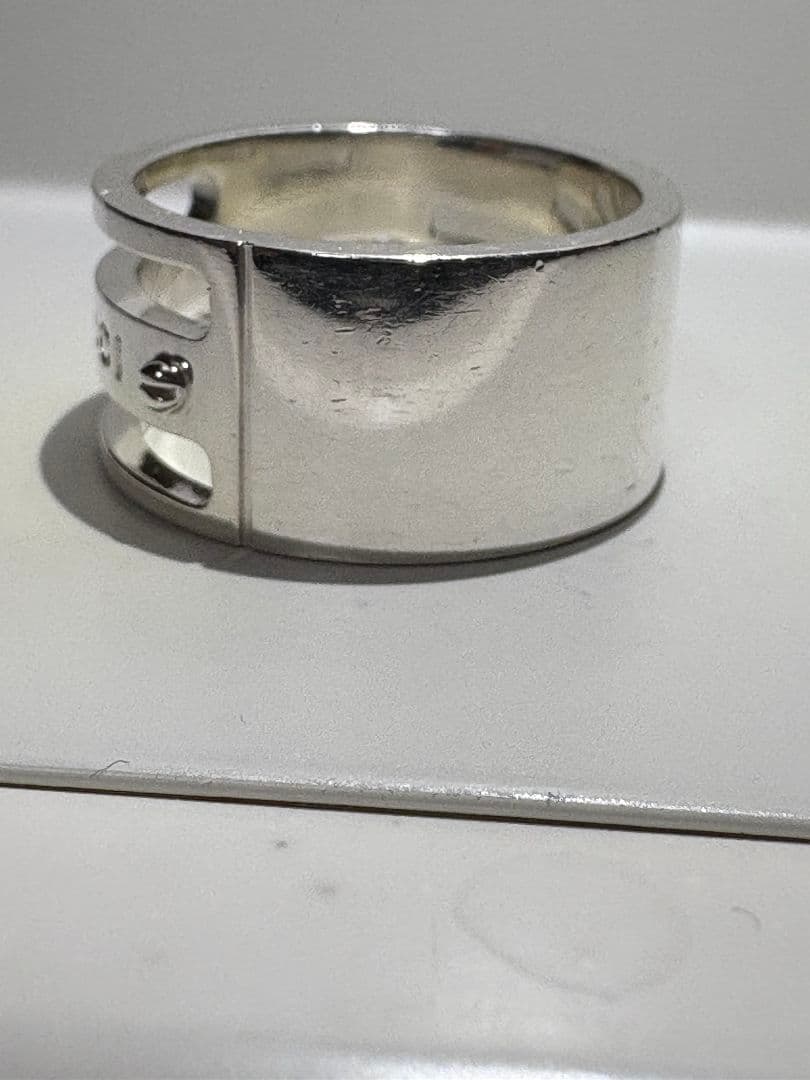 GUCCI グッチ ロゴヴィス リング 【刻印サイズ:23号 】